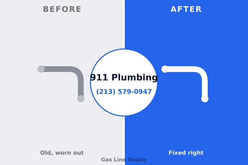 Before and after: plumbing company Cool Valley, MO